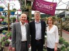 Colin Squire, Martin Breddy and Sarah Squire